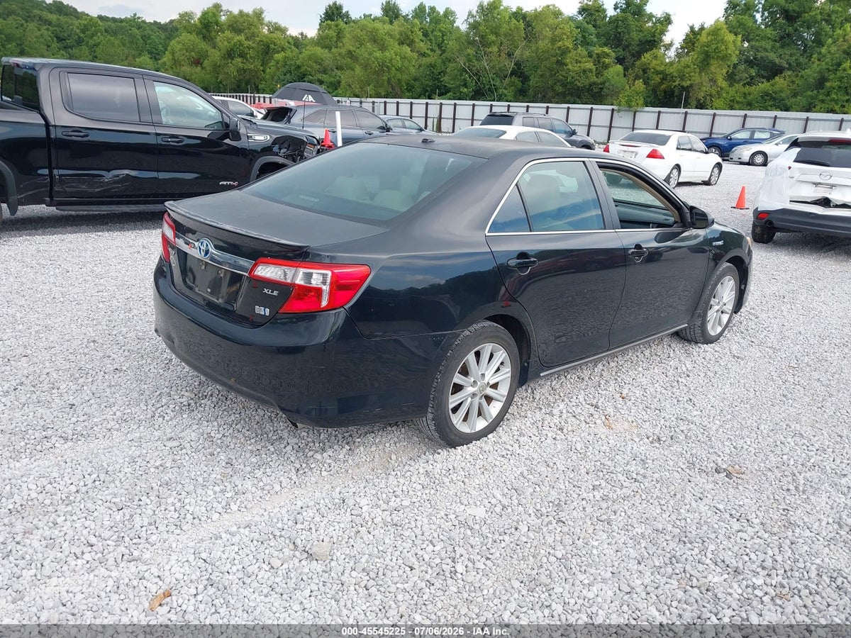 2013 TOYOTA CAMRY HYBRID XLE — снимка 4
