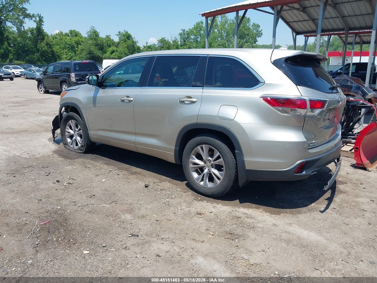 2015 TOYOTA HIGHLANDER LE PLUS V6 — снимка 3