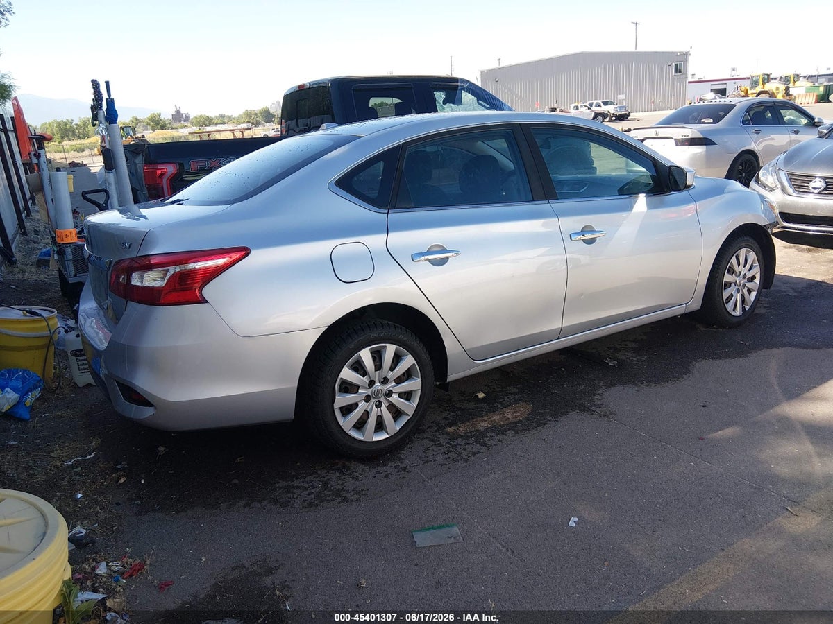 2017 NISSAN SENTRA SV — снимка 4