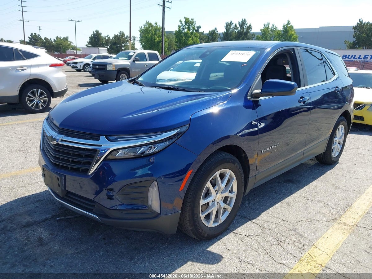 2022 CHEVROLET EQUINOX FWD LT — снимка 2