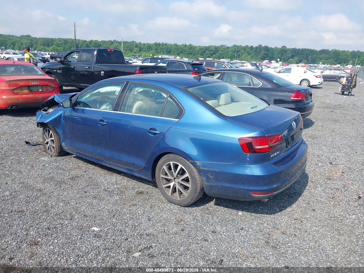 2018 VOLKSWAGEN JETTA 1.4T SE/1.4T WOLFSBURG EDITION — снимка 3