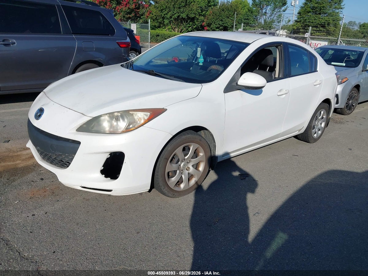 2013 MAZDA MAZDA3 I SV — снимка 2