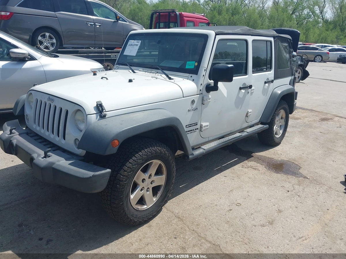 2014 JEEP WRANGLER UNLIMITED SPORT — снимка 2