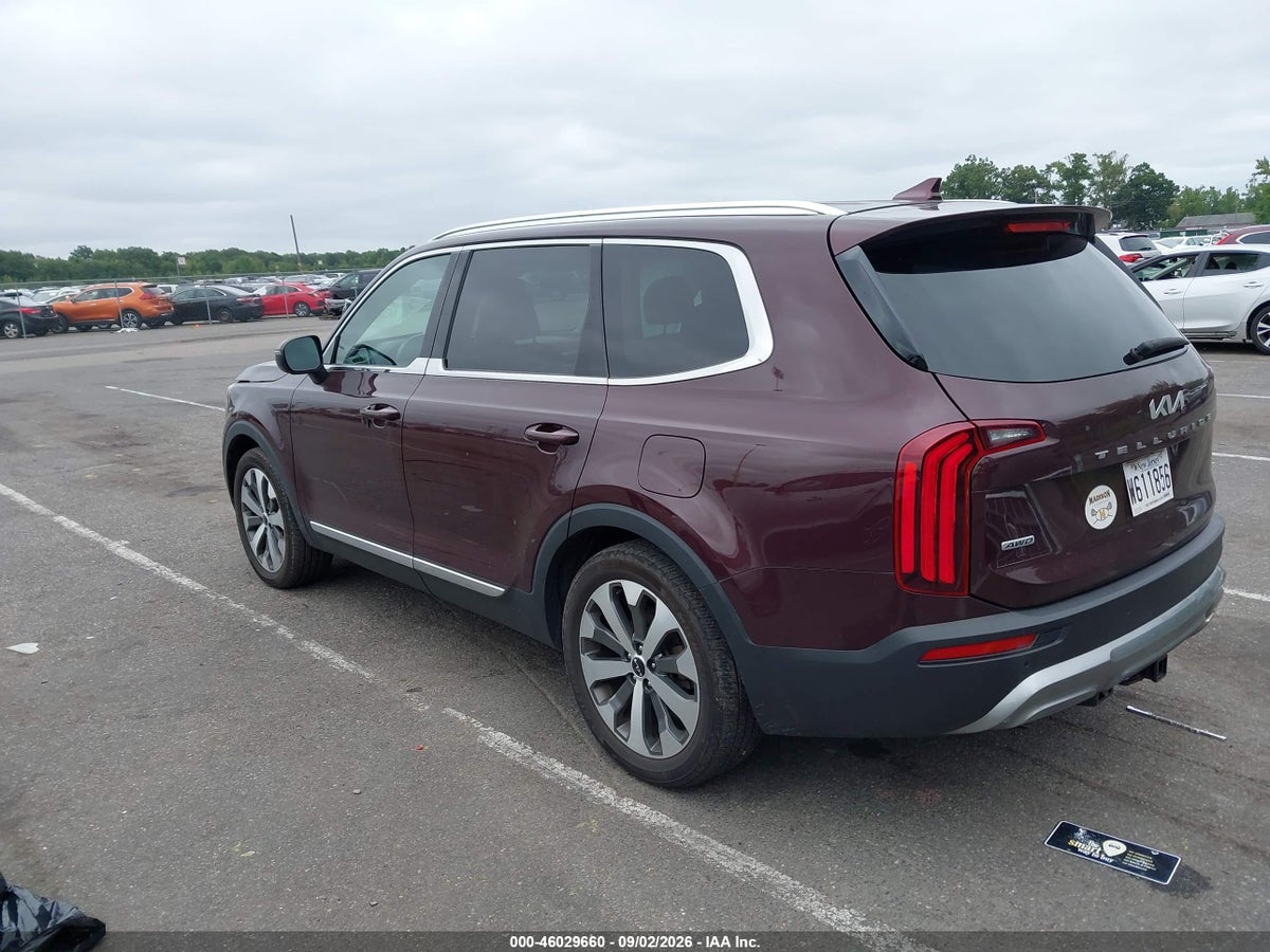 2022 KIA TELLURIDE EX — снимка 3