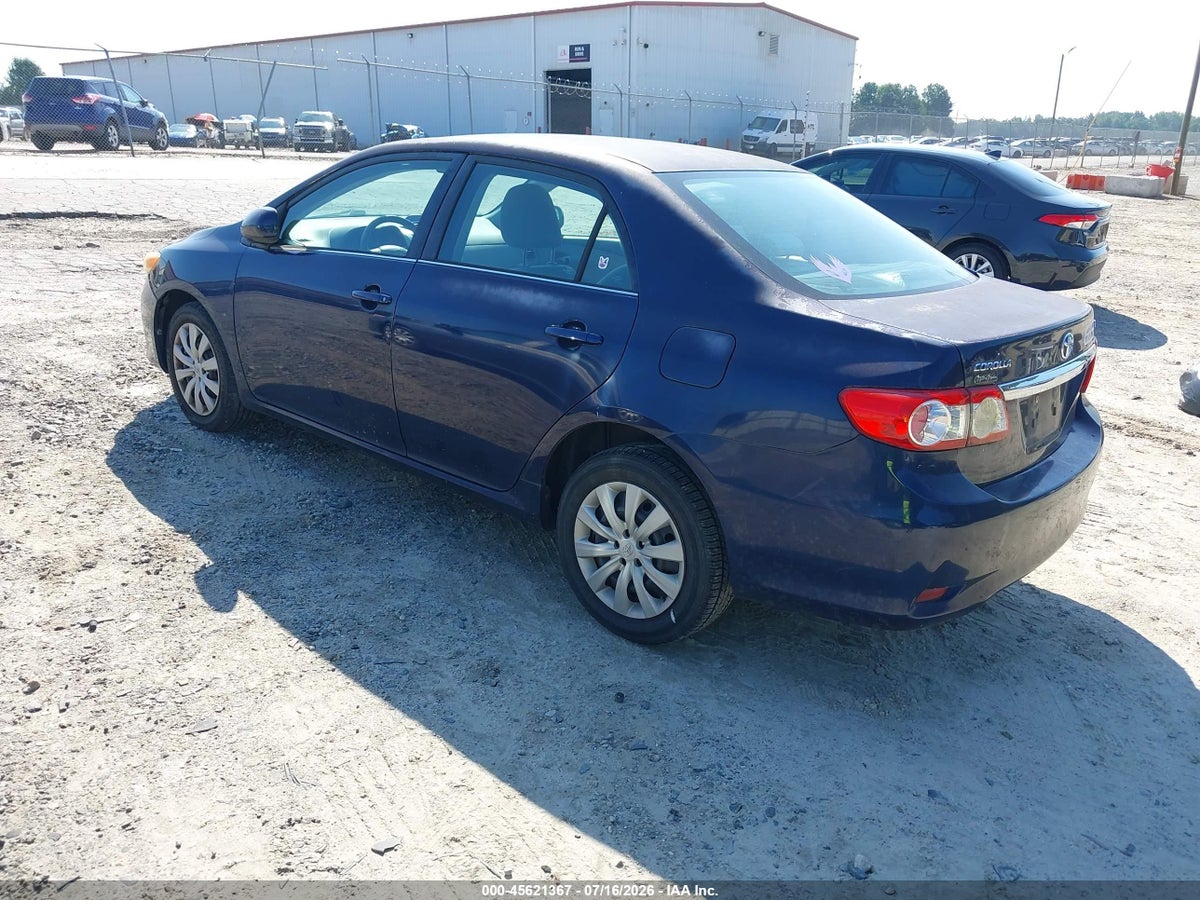 2013 TOYOTA COROLLA LE — снимка 3