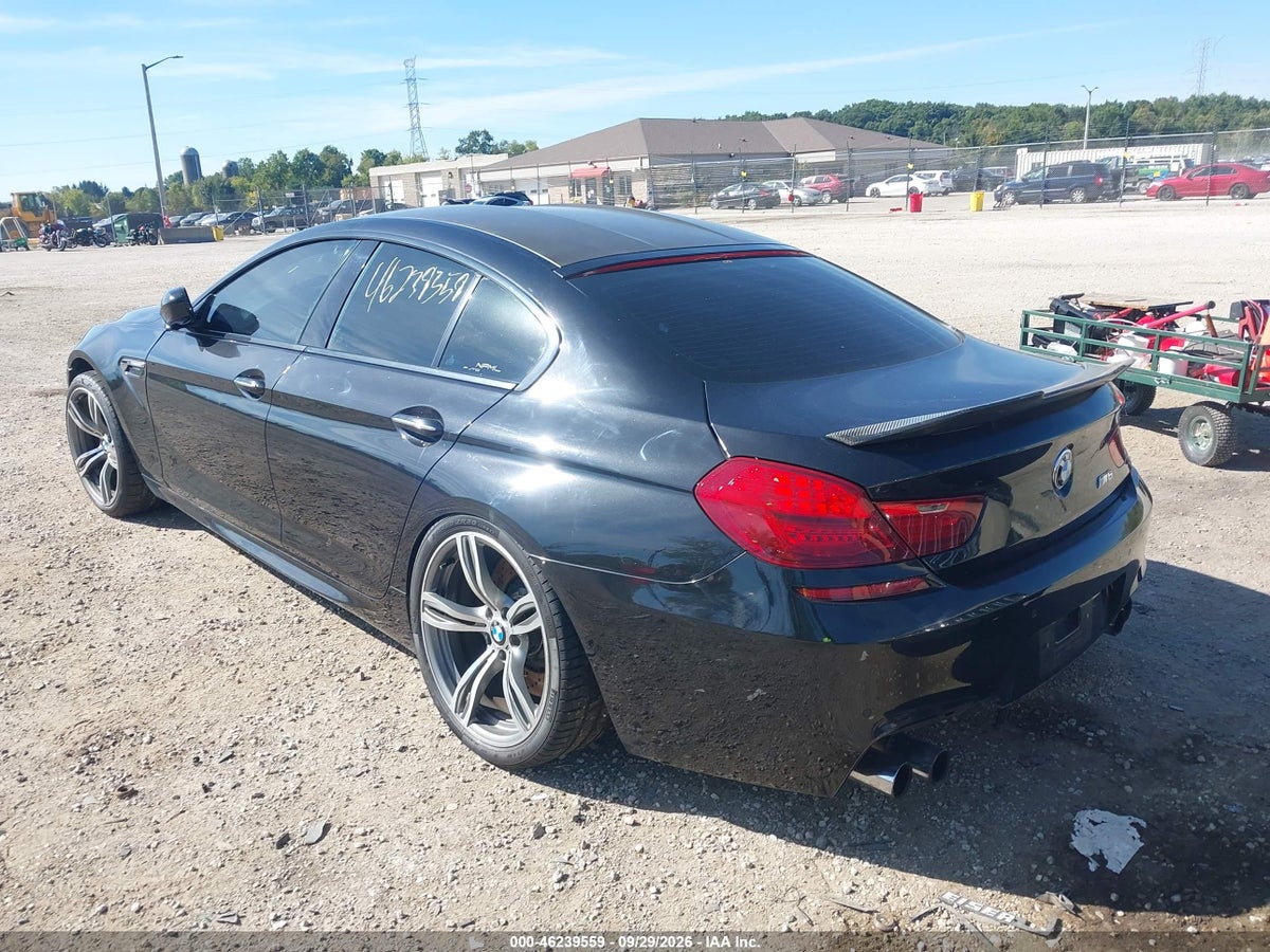2015 BMW M6 GRAN COUPE — photo 3