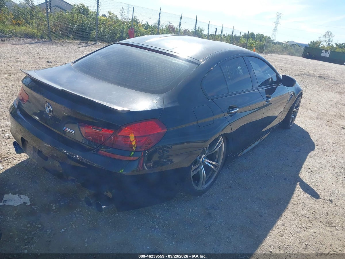 2015 BMW M6 GRAN COUPE — photo 4