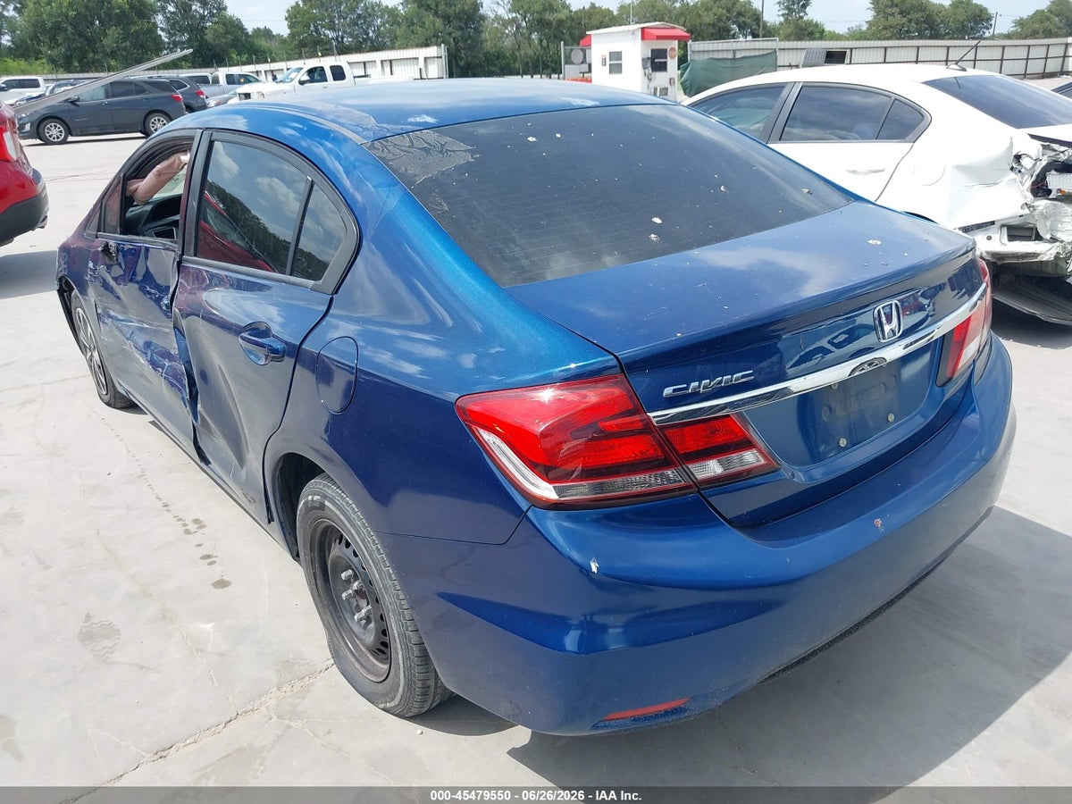 2013 HONDA CIVIC LX — снимка 3