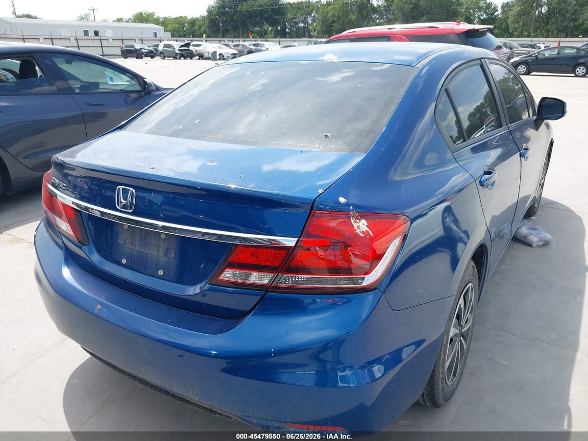 2013 HONDA CIVIC LX — снимка 4