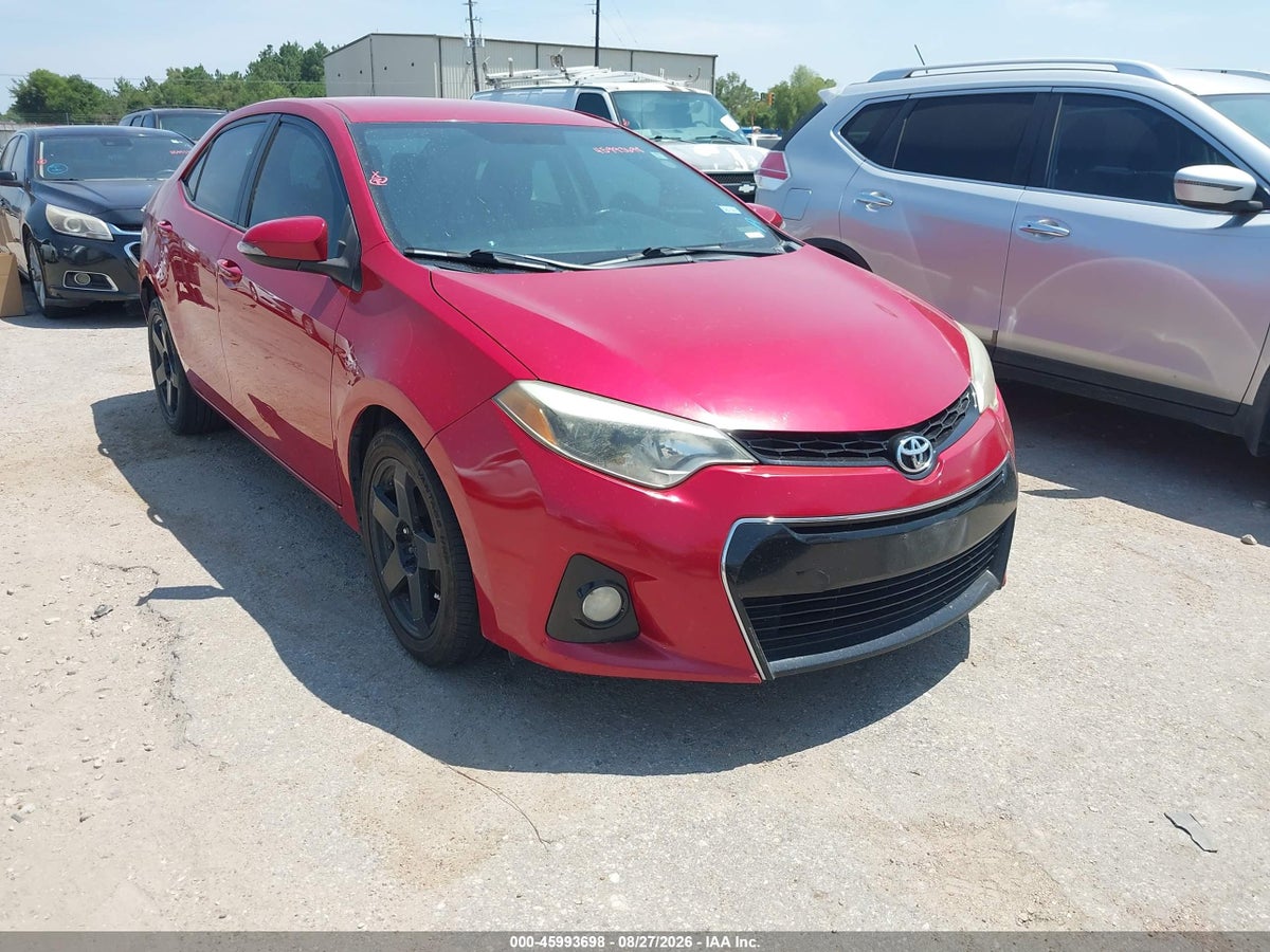 2015 TOYOTA COROLLA S
