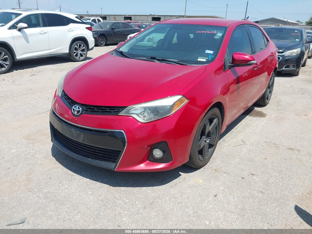 2015 TOYOTA COROLLA S — снимка 2