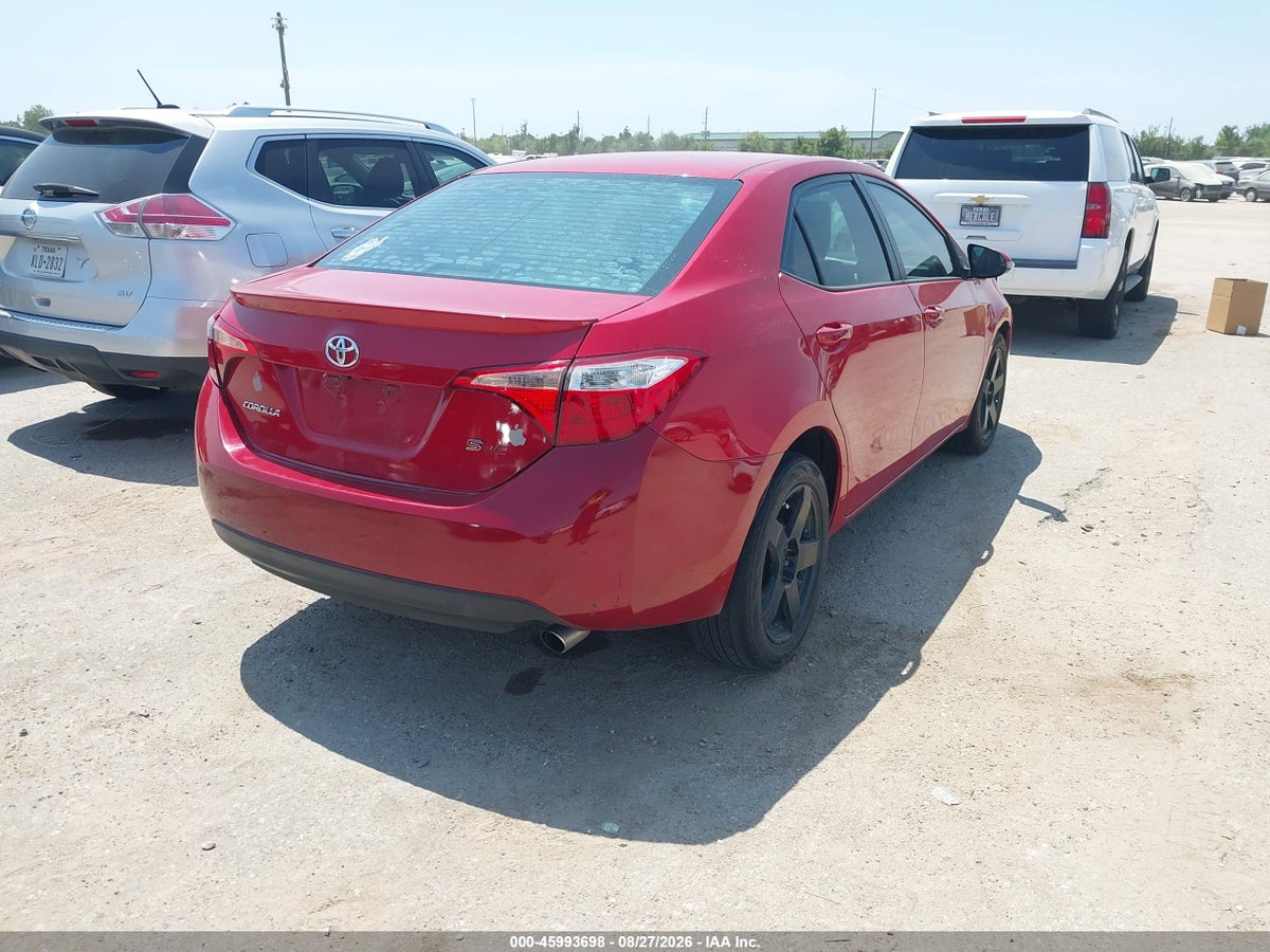 2015 TOYOTA COROLLA S — снимка 4