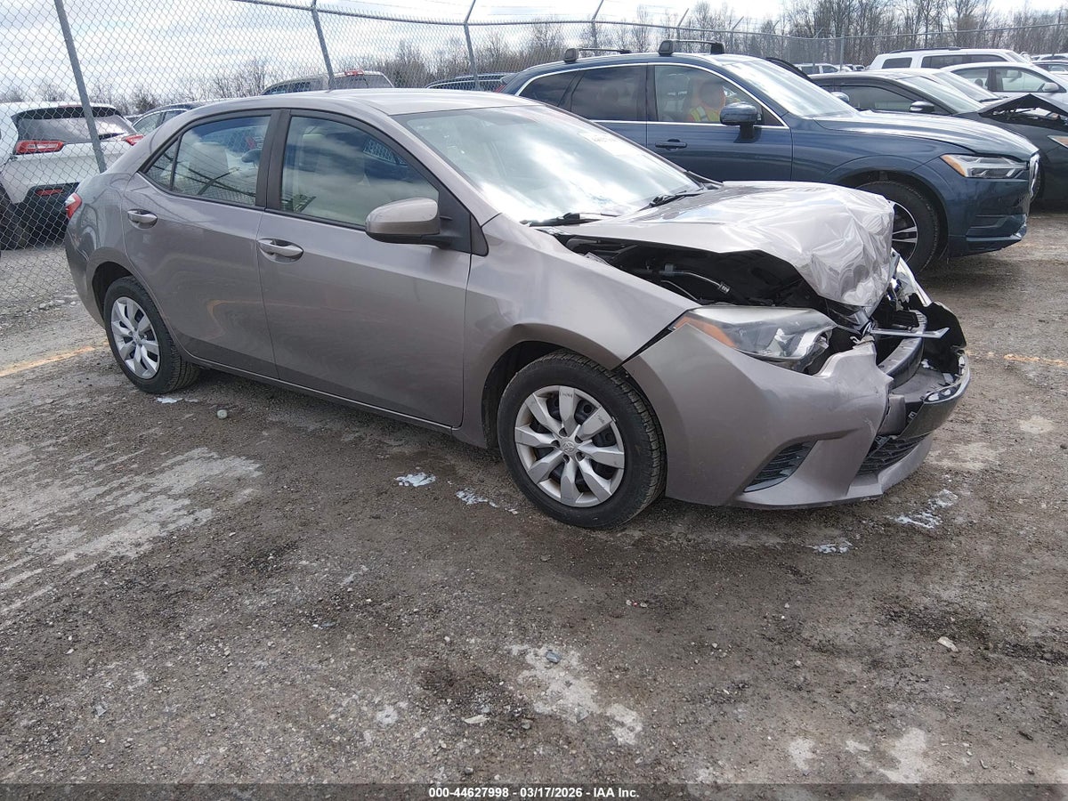 2015 TOYOTA COROLLA LE