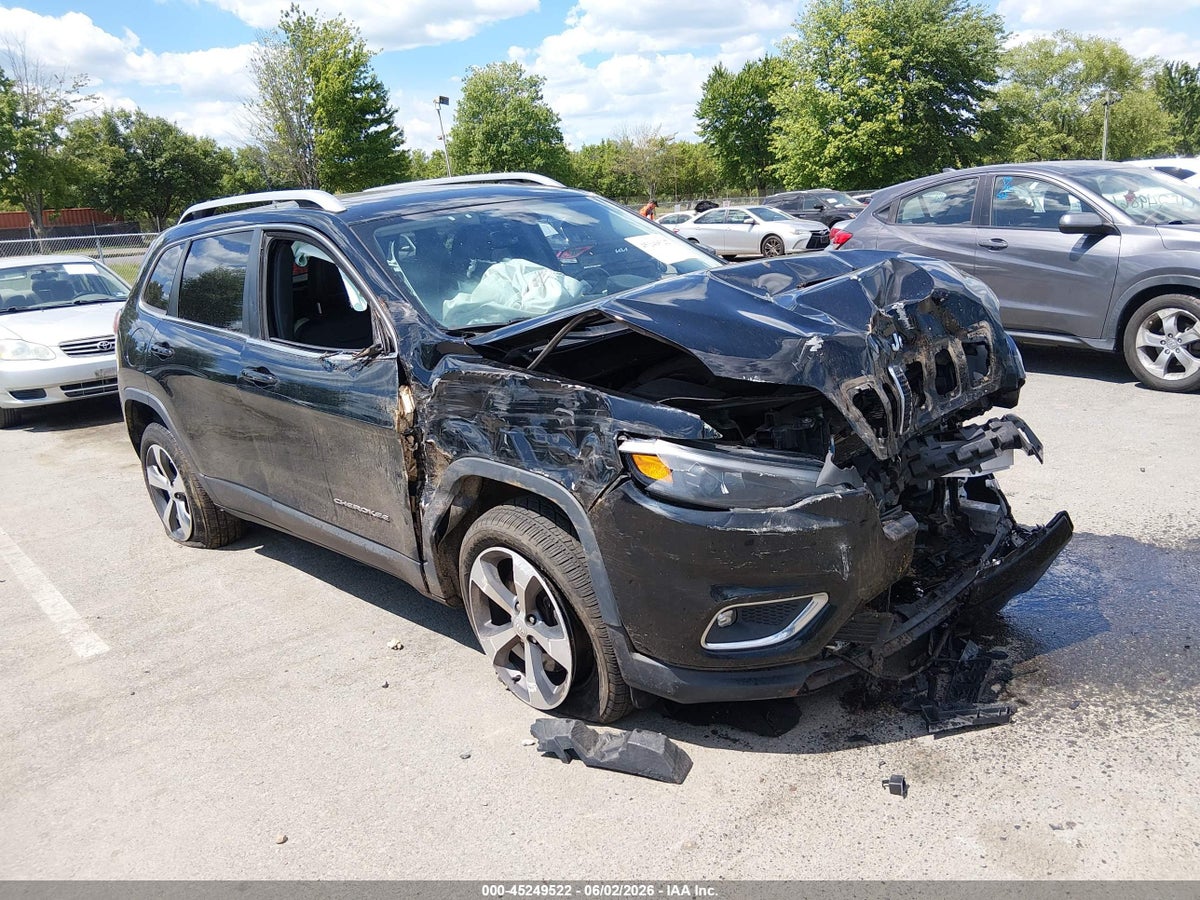 2019 JEEP CHEROKEE LIMITED 4X4