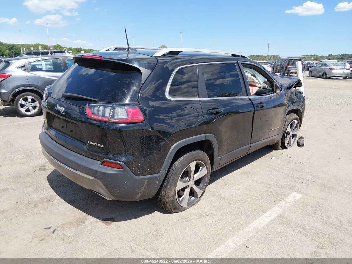 2019 JEEP CHEROKEE LIMITED 4X4 — снимка 4