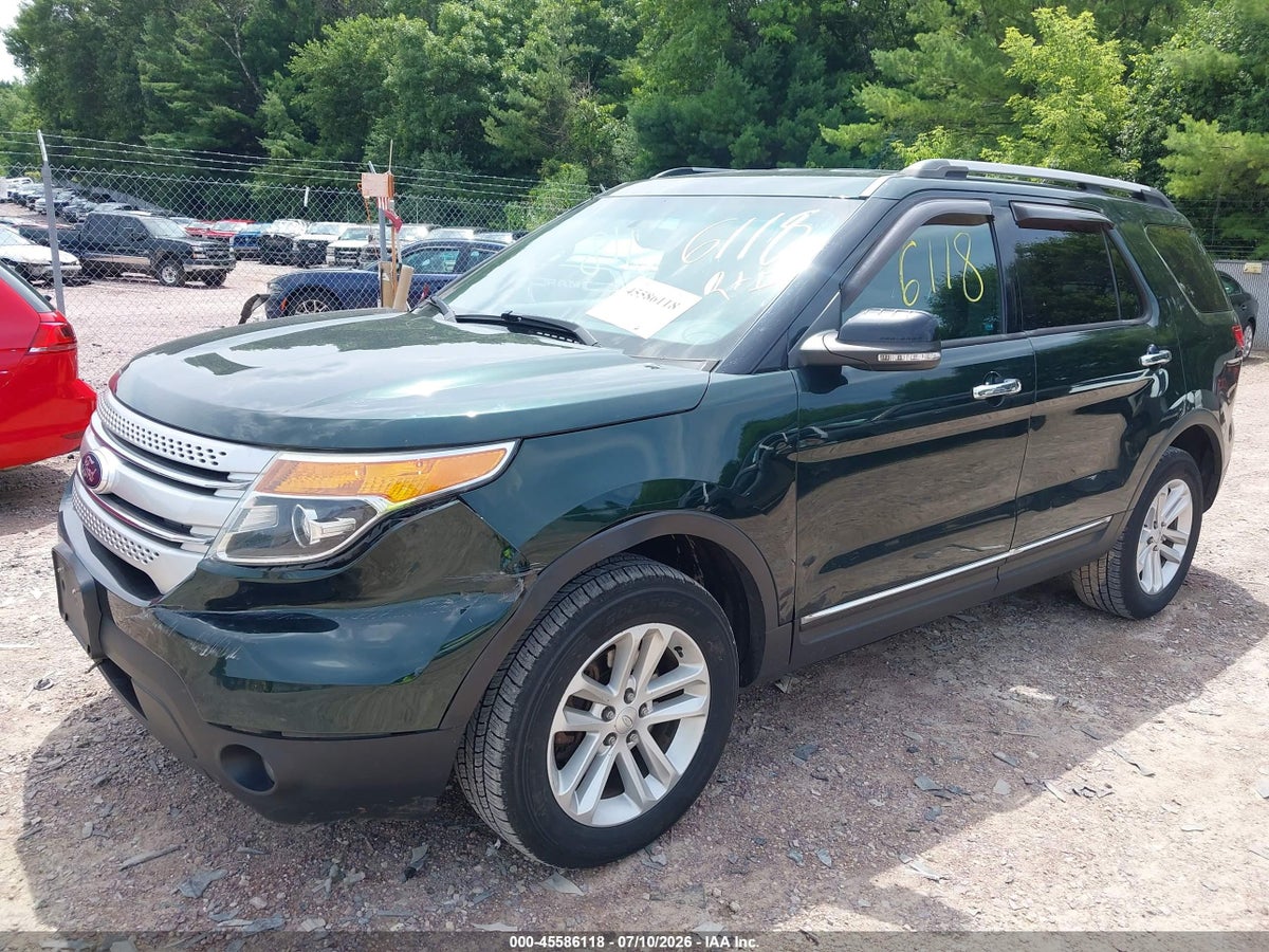 2013 FORD EXPLORER XLT — снимка 2
