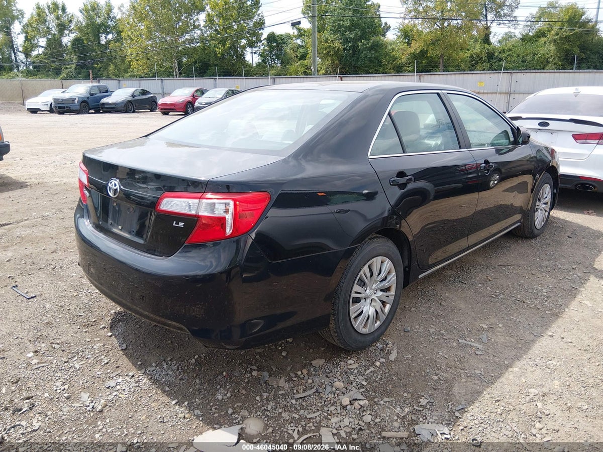 2014 TOYOTA CAMRY LE — снимка 4