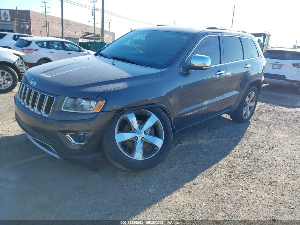 2015 JEEP GRAND CHEROKEE LIMITED — снимка 2