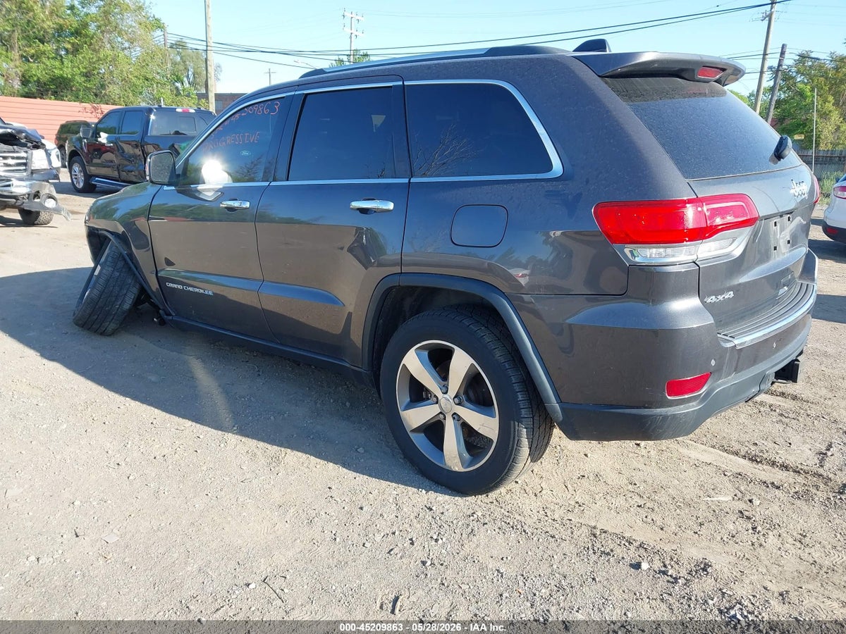 2015 JEEP GRAND CHEROKEE LIMITED — снимка 3