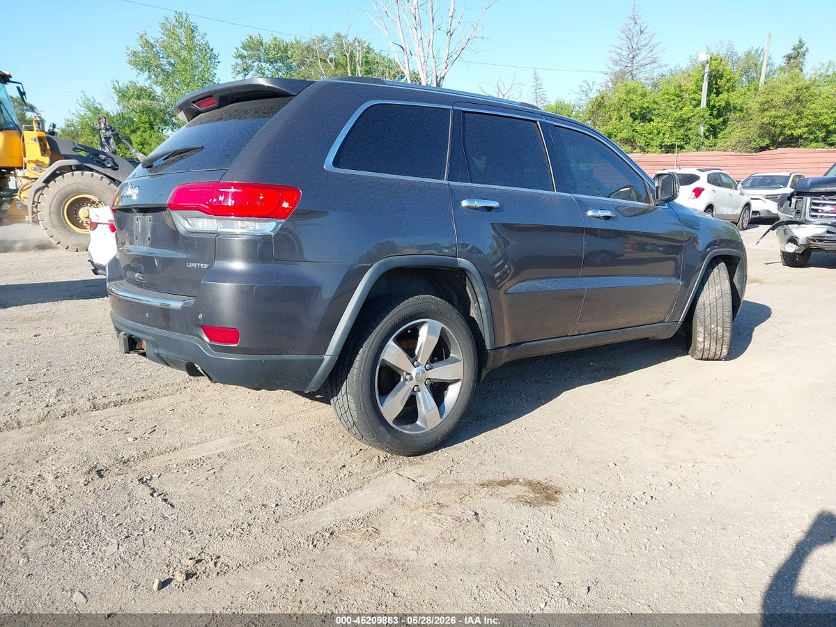 2015 JEEP GRAND CHEROKEE LIMITED — снимка 4