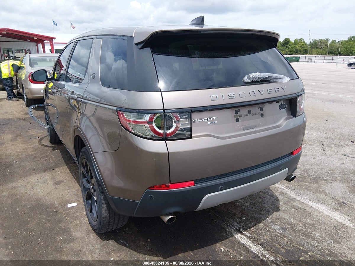 2017 LAND ROVER DISCOVERY SPORT HSE — снимка 3