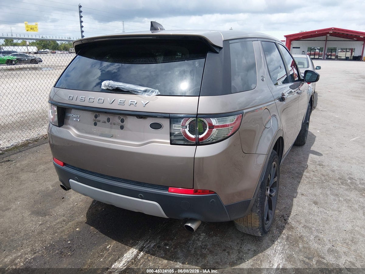 2017 LAND ROVER DISCOVERY SPORT HSE — снимка 4