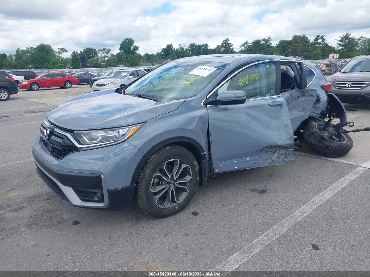 2022 HONDA CR-V AWD EX-L — снимка 2