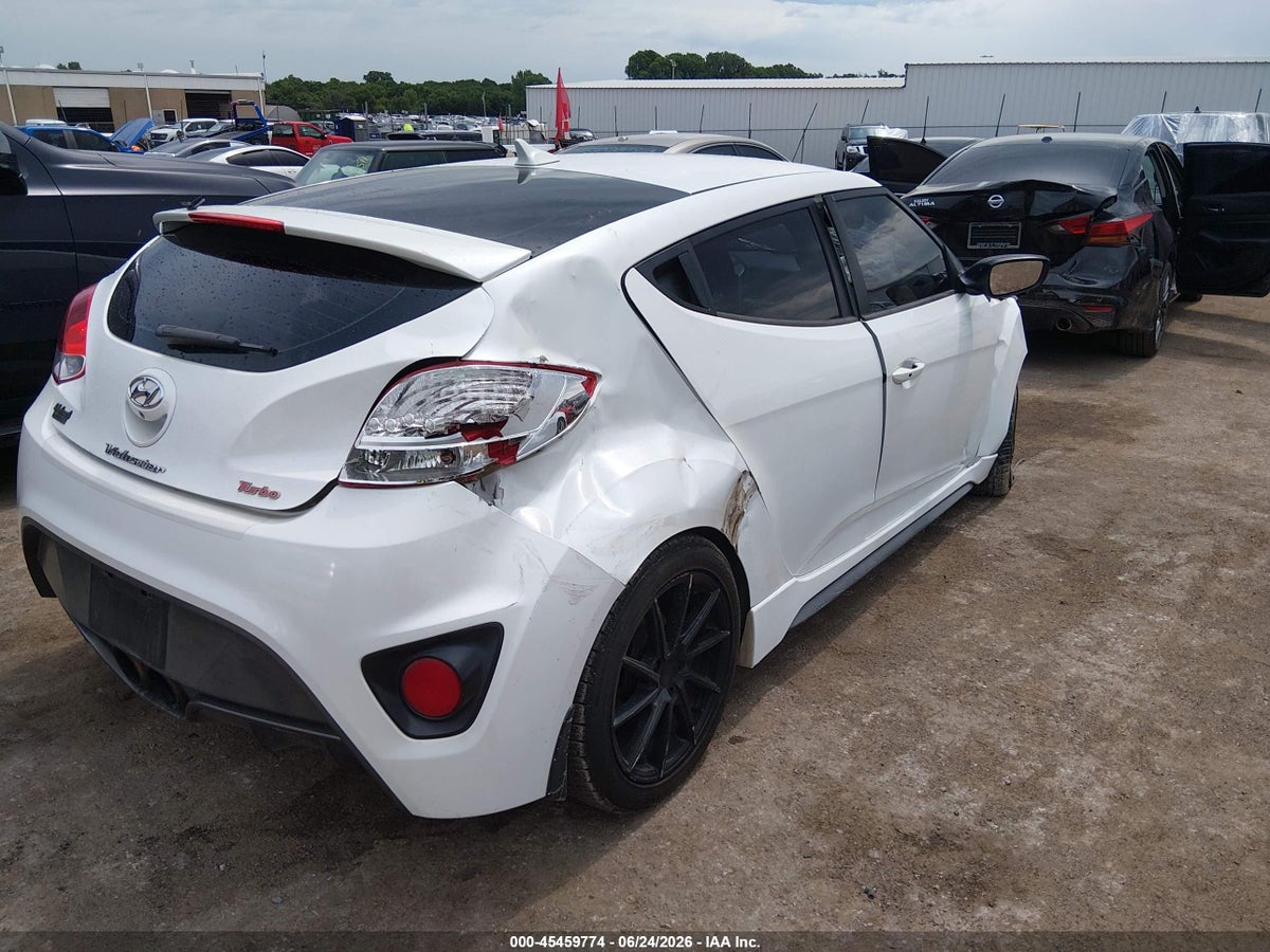 2016 HYUNDAI VELOSTER TURBO — снимка 4