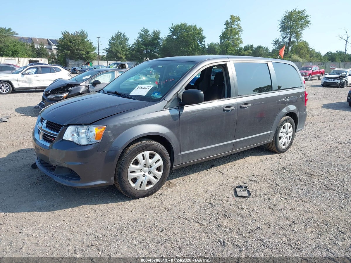 2019 DODGE GRAND CARAVAN SE — снимка 2