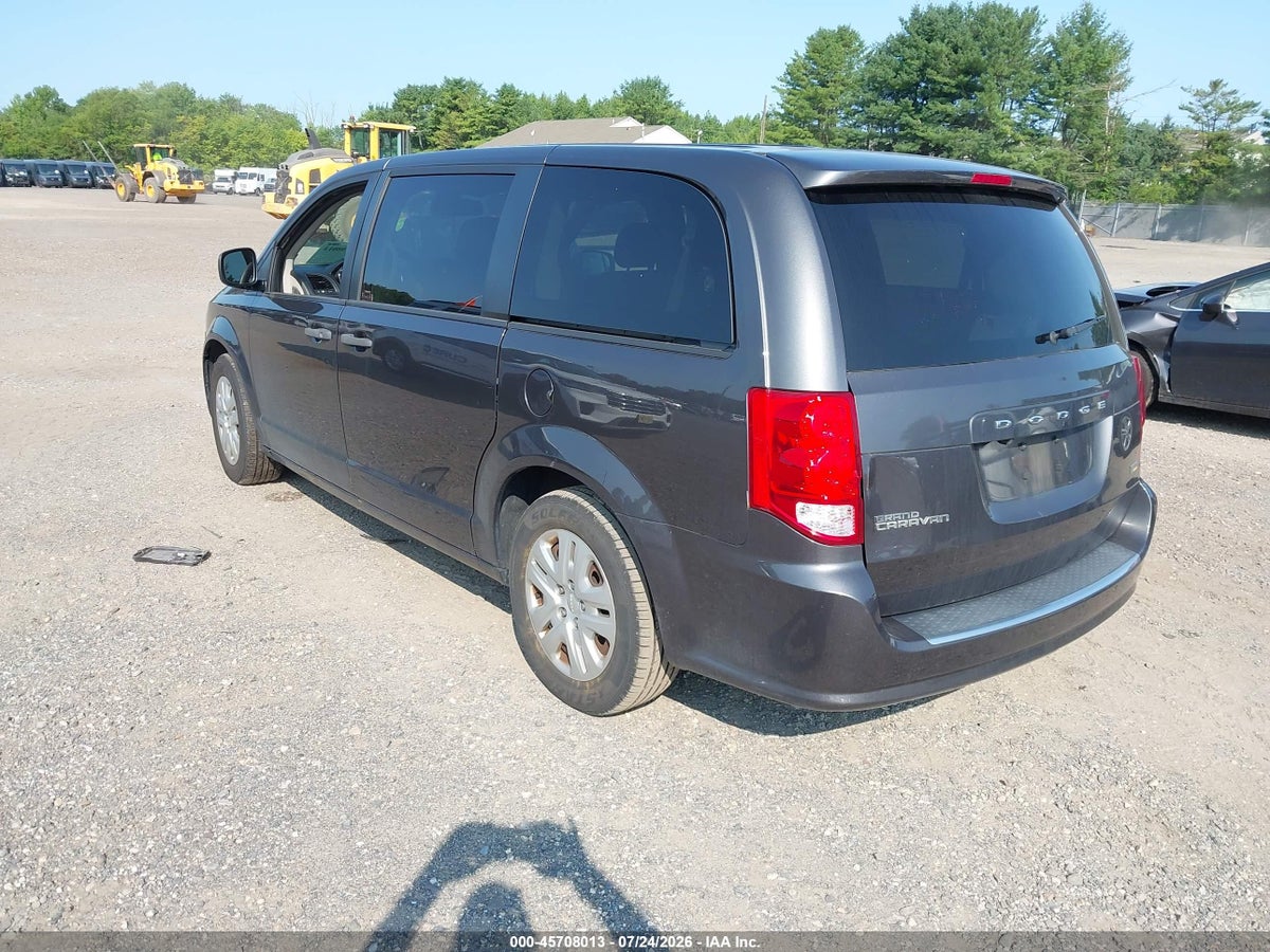 2019 DODGE GRAND CARAVAN SE — снимка 3