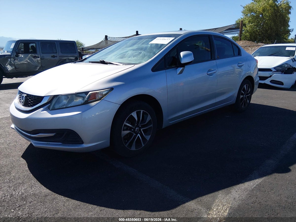 2013 HONDA CIVIC EX — снимка 2