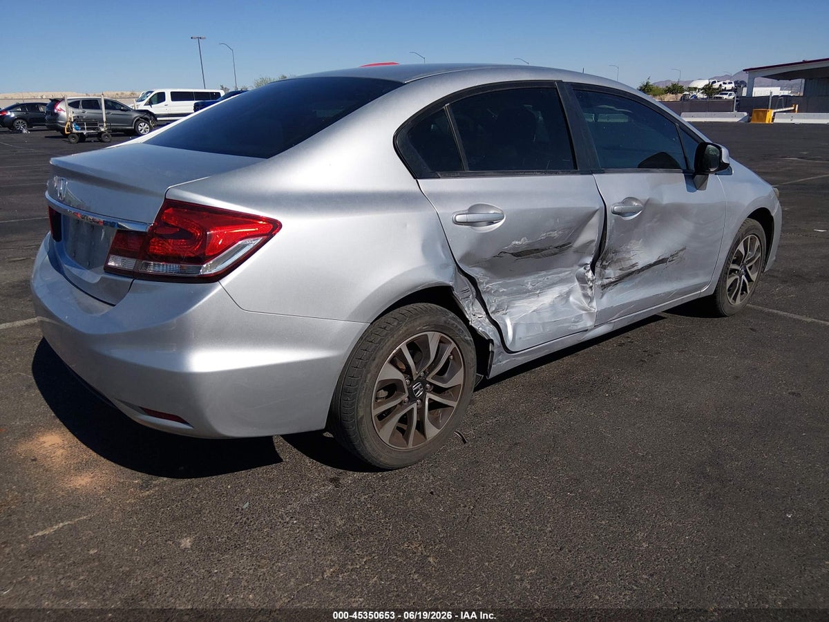 2013 HONDA CIVIC EX — снимка 4