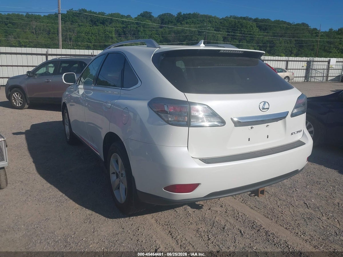 2012 LEXUS RX 350 — снимка 3