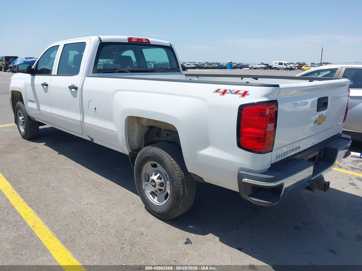 2017 CHEVROLET SILVERADO 2500HD WORK TRUCK — снимка 3
