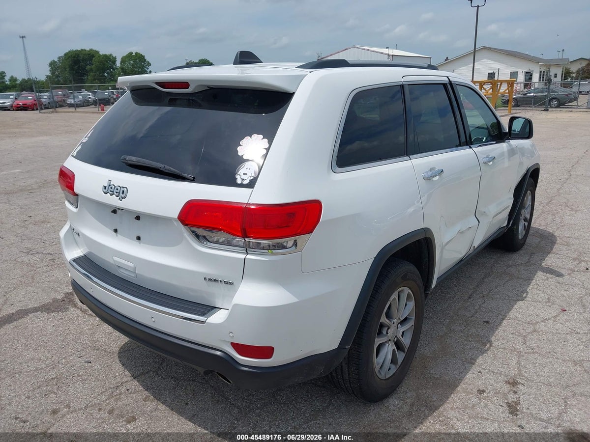 2014 JEEP GRAND CHEROKEE LIMITED — снимка 4