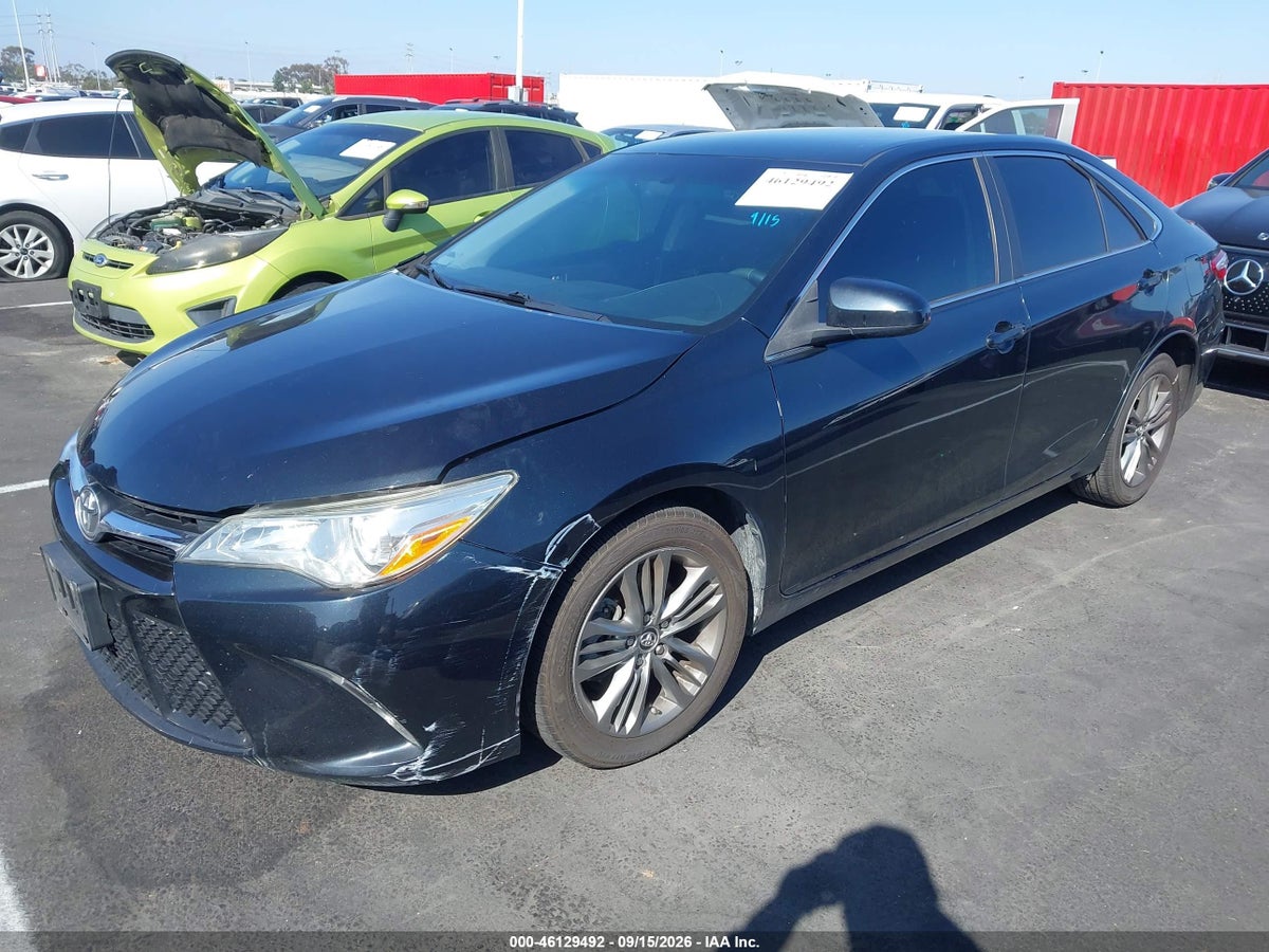2016 TOYOTA CAMRY SE — снимка 2