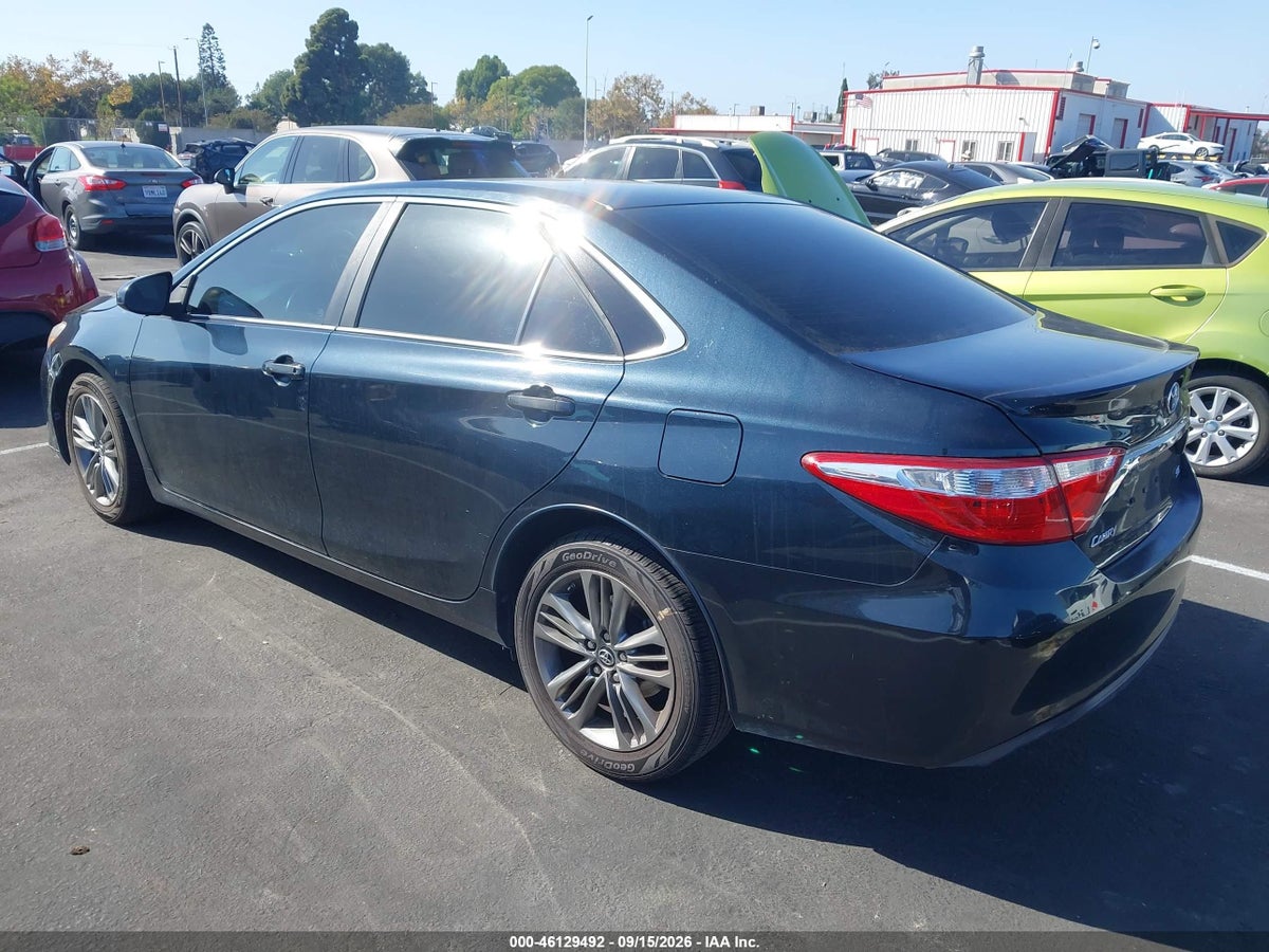 2016 TOYOTA CAMRY SE — снимка 3