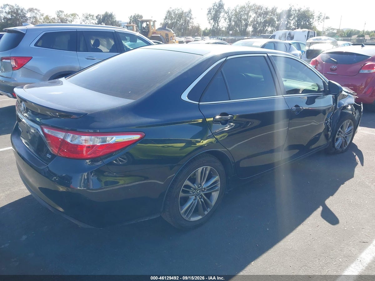 2016 TOYOTA CAMRY SE — снимка 4