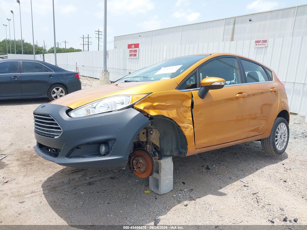 2016 FORD FIESTA TITANIUM — снимка 2