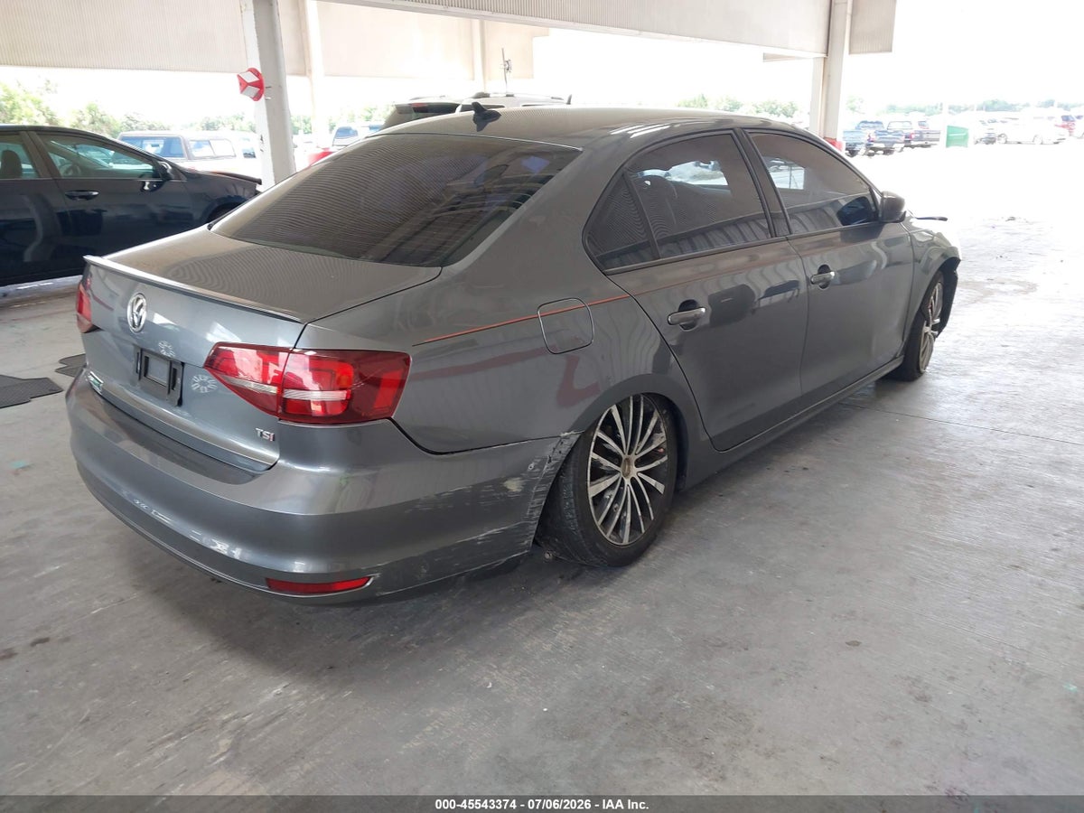 2016 VOLKSWAGEN JETTA 1.8T SPORT — снимка 4