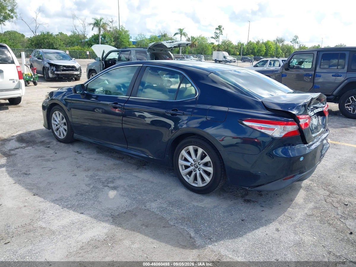 2018 TOYOTA CAMRY LE — снимка 3