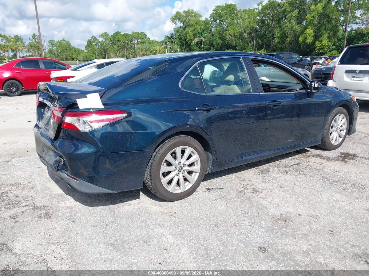 2018 TOYOTA CAMRY LE — снимка 4