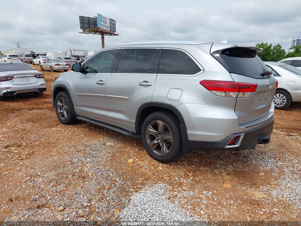 2018 TOYOTA HIGHLANDER LIMITED PLATINUM — снимка 3