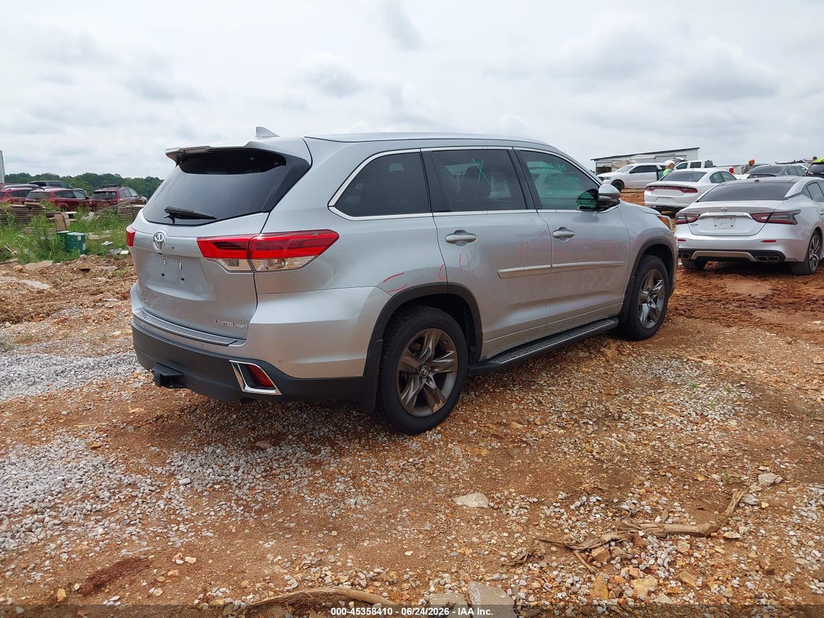 2018 TOYOTA HIGHLANDER LIMITED PLATINUM — снимка 4