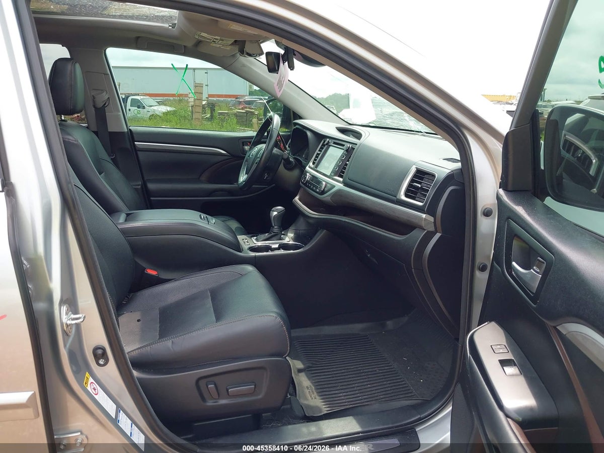 2018 TOYOTA HIGHLANDER LIMITED PLATINUM — снимка 5
