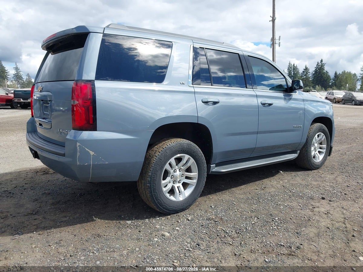2016 CHEVROLET TAHOE LS — снимка 4