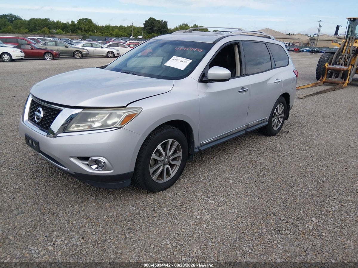 2013 NISSAN PATHFINDER SL — снимка 2