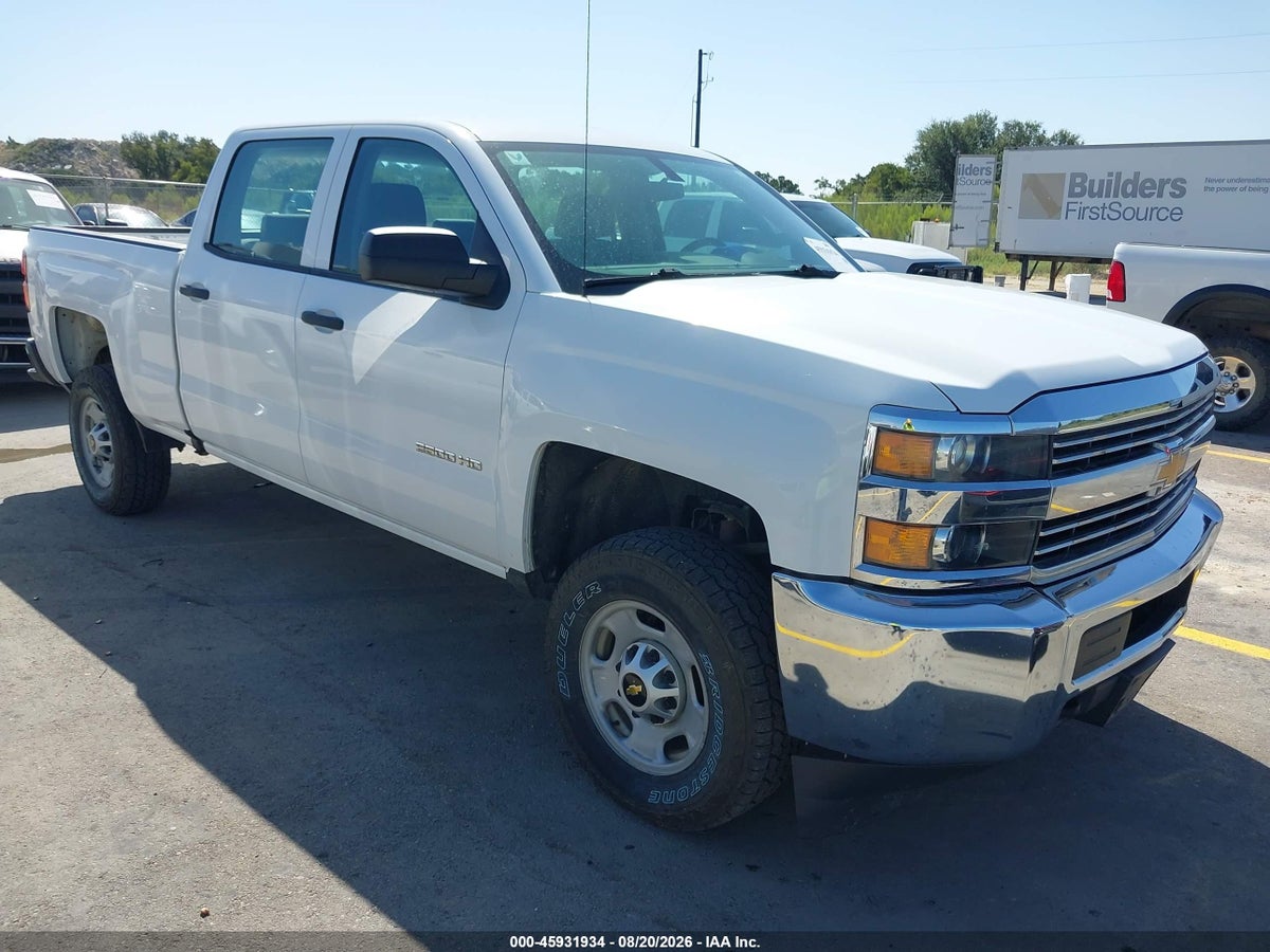 2016 CHEVROLET SILVERADO 2500HD WORK TRUCK