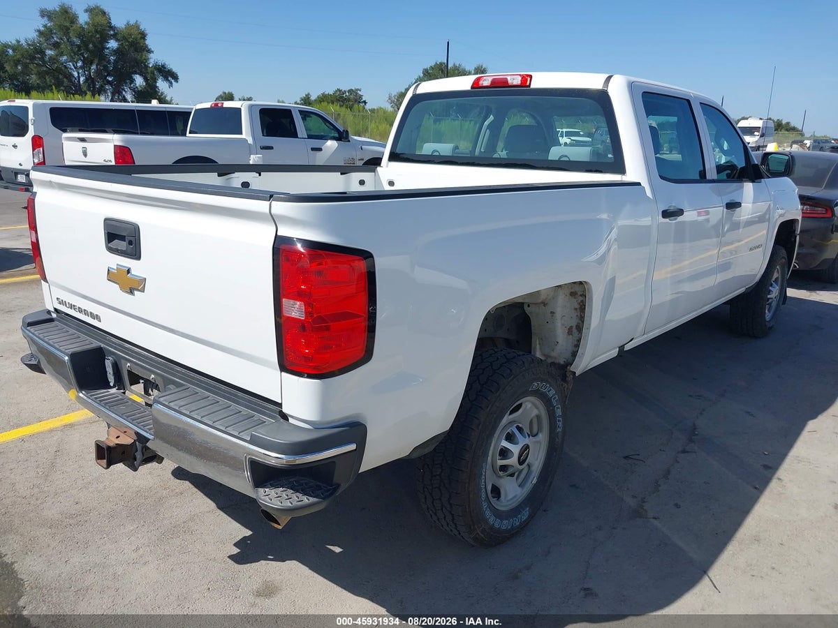 2016 CHEVROLET SILVERADO 2500HD WORK TRUCK — снимка 4