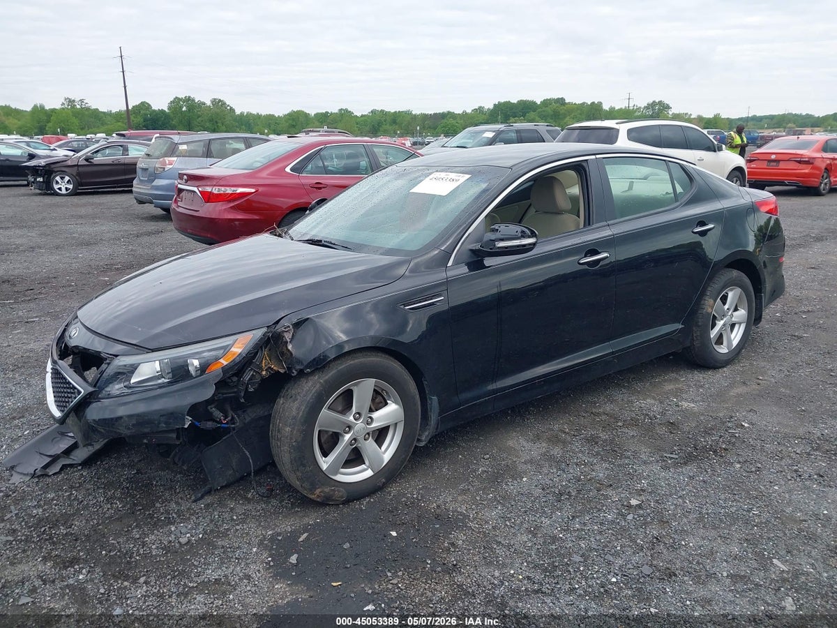 2015 KIA OPTIMA LX — снимка 2